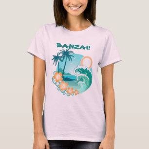 Camiseta Banzai Surfing