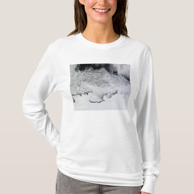 Camiseta Banzare, Sabrina e Costas, Antártica (Frente)