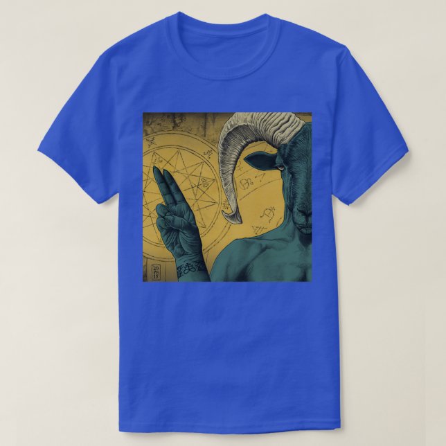 CAMISETA BAPHOME (Frente do Design)