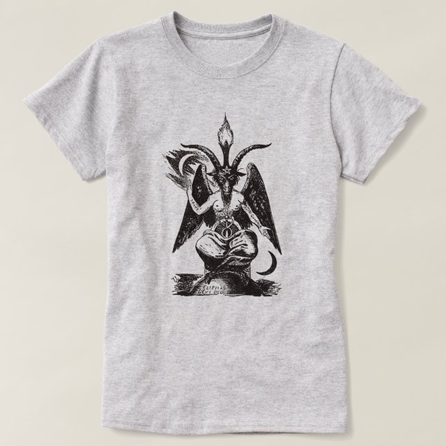 Camiseta Baphomet (Frente do Design)