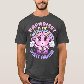 Camiseta Baphomet É O Meu Animal Espirituoso 1