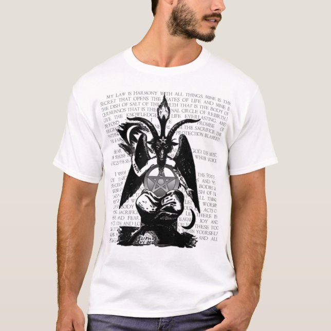 Camiseta Baphomet novo (Frente)