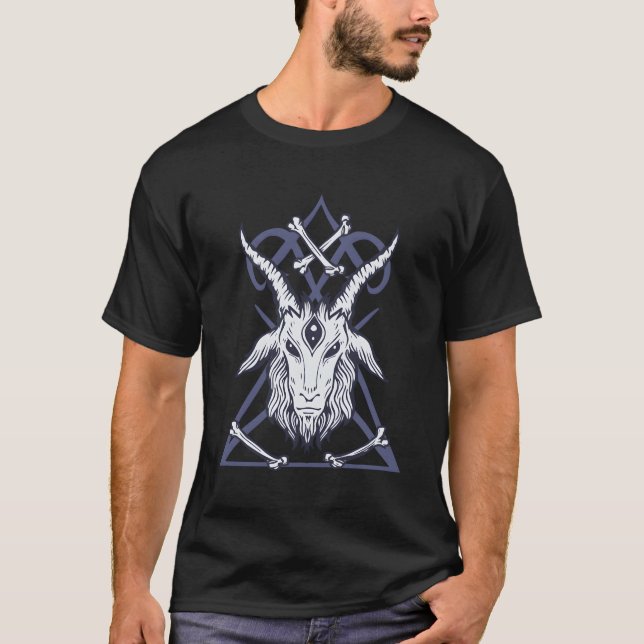 Camiseta Baphomet Satanic (Frente)