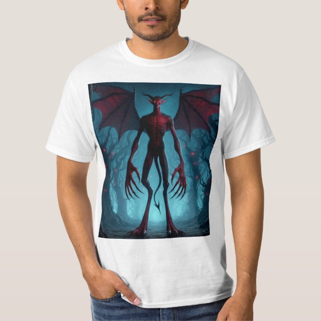 Camiseta Baphomet: Simbolismo de Dualidad y Sabiduría (Frente)