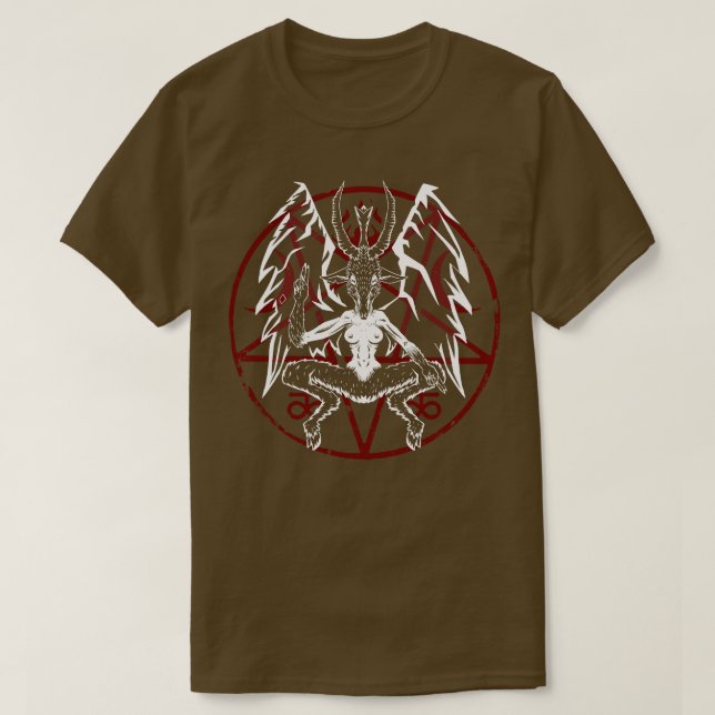 Camiseta BAPHOMET v2 (Frente do Design)