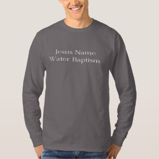 CAMISETA BAPTISMO CONHECIDO DA ÁGUA DE JESUS