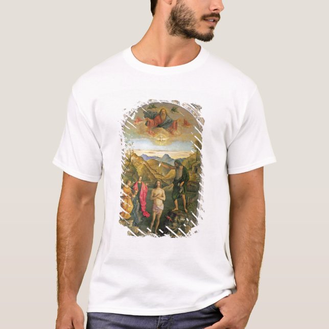 Camiseta Baptismo do cristo, Altarpiece de St John (Frente)