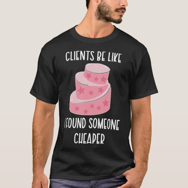 Camiseta Baqueiros De Bolo De Bolo De Bolo De Bolo (Frente)