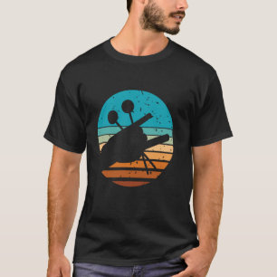 Camiseta Baquetas de Vibrafone Músico de Banda Marcial Vibr
