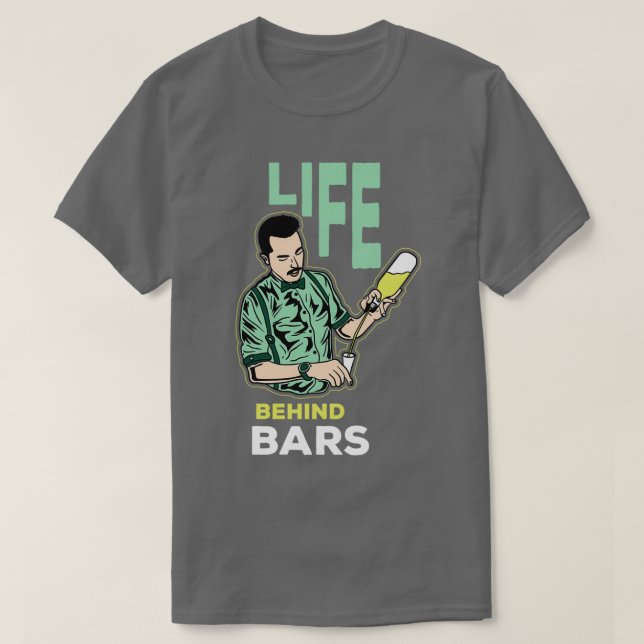Camiseta Bar Barman Pub Flirting Namorando 2 (Frente do Design)