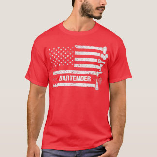 Camiseta Bar Bartening - Bandeira Americana 2