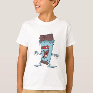 Camiseta bar bobo super villiana mau de chocolate doce