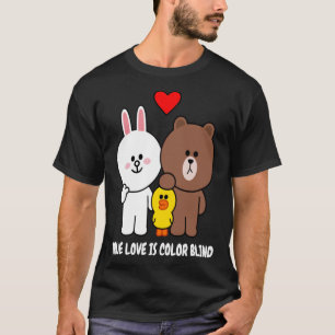 Camiseta Bar Castanho Cony Coelho Coelho Verdadeiro Amor É