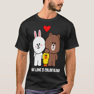 Camiseta Bar Castanho Cony Coelho Coelho Verdadeiro Amor É 