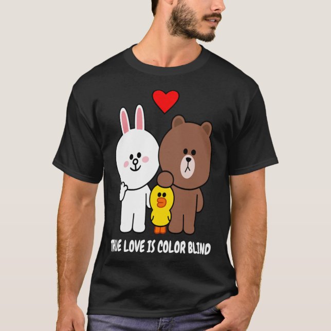 Camiseta Bar Castanho Cony Coelho Coelho Verdadeiro Amor É  (Frente)