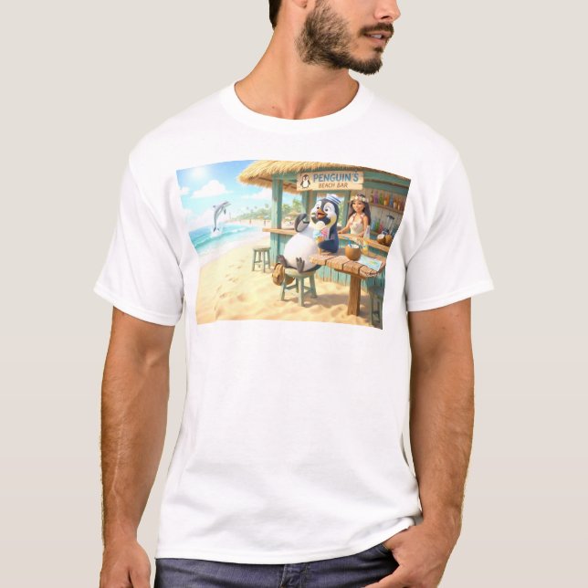 Camiseta Bar da Praia do Pinguim (Frente)
