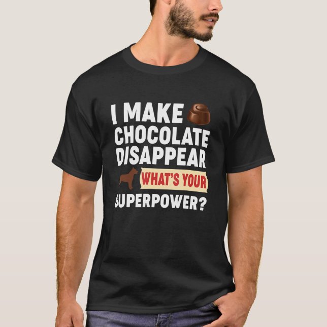 Camiseta Bar De Chocolate Candy Baker Comida Dieta De  (Frente)