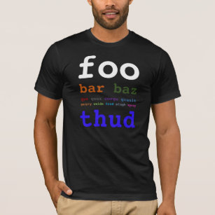 Camiseta Bar de Foo