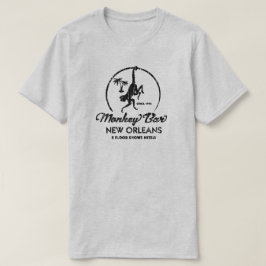 Camiseta Bar de macaco Nova Orleães