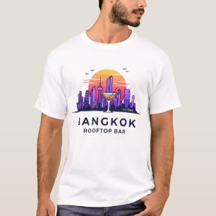 CAMISETA BAR DE TELHADO BANGKOK