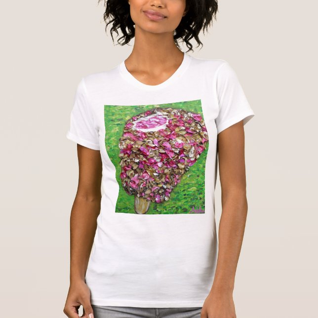Camiseta Bar do bolo da morango (Frente)