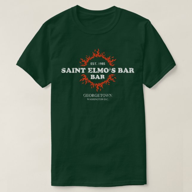 Camiseta Bar Elmos santo (Frente do Design)