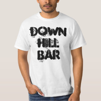 Camiseta Bar em declive