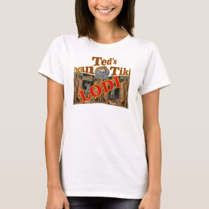 Camiseta Bar Enoteca Lodi Ted's Pagan Tiki Shack Califórnia