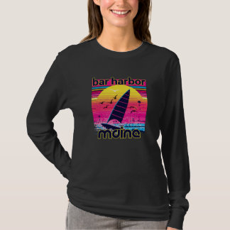 Camiseta Bar Harbor Retro 80s Style Souvenir Beach