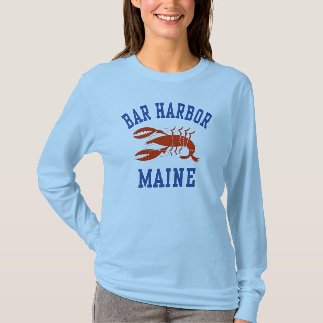 Camiseta Bar Harbour Maine (Frente)