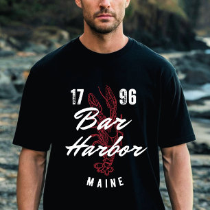 Camiseta Bar Harbour Maine Lobster Classic