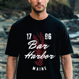 Camiseta Bar Harbour Maine Lobster Classic