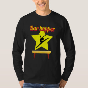 Camiseta Bar Hopper ginástica Esporte ginasta Acrobática Sa