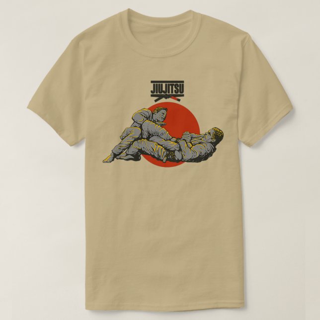 Camiseta Bar joelho submissão jiu jitsu (Frente do Design)