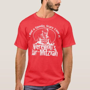 Camiseta Bar Mitzvah do homem-lobo