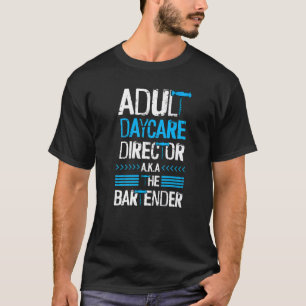 Camiseta Bar Ou Barman Adultos Cuidados De Dia Ou Barman 1