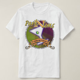 Camiseta Bar Parkinsons Martini Círculo sempre agitado à fr