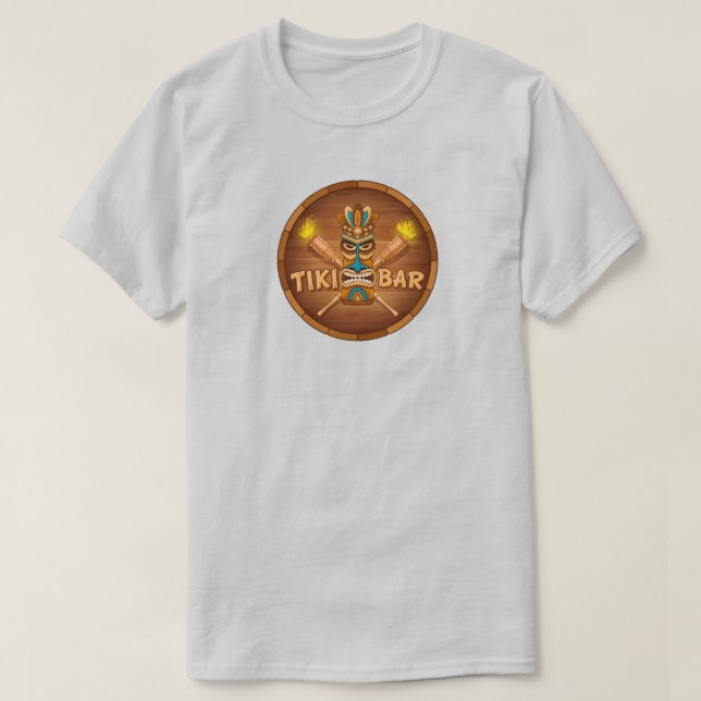Camiseta Bar T-Shirt Tiki (Frente do Design)