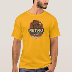 Camiseta Bar Tiki da Cara de Myrtle Beach