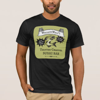 Camiseta Bar Trenton Channel Sushi de Walleye Walt