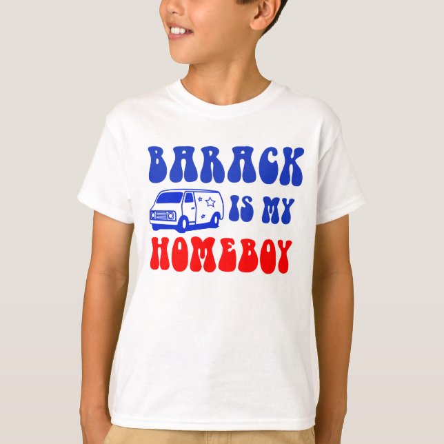 Camiseta Barack É Meu Ficar em casa (Frente)