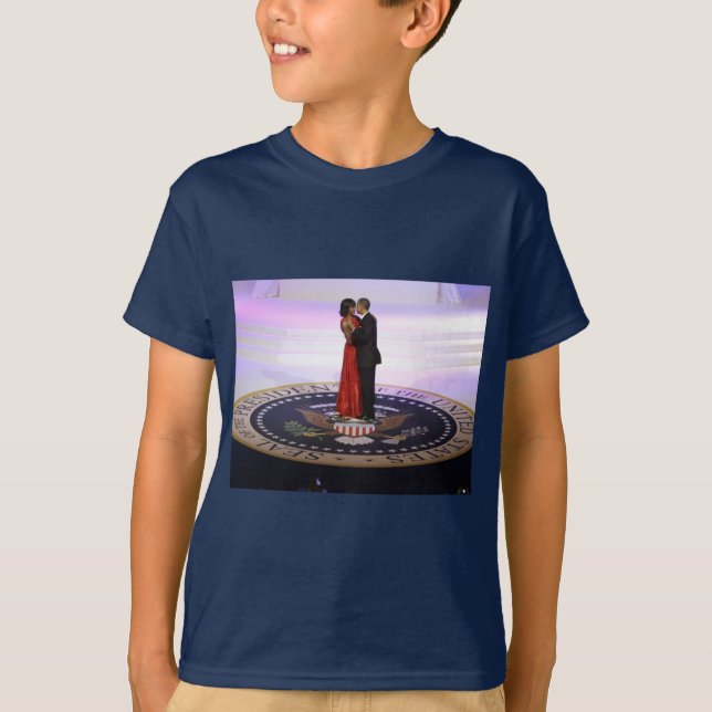Camiseta Barack e Michelle Obama (Frente)