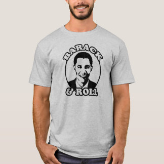 Camiseta Barack e rolo