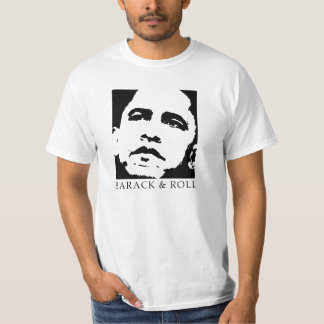 Camiseta Barack e t-shirt do rolo