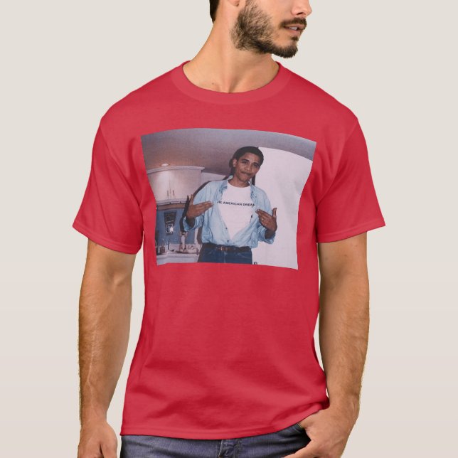 Camiseta Barack Hussein Obama (Frente)