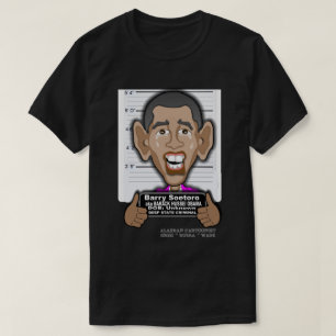 CAMISETA BARACK HUSSEIN OBAMA AKA BARRY SOETORO