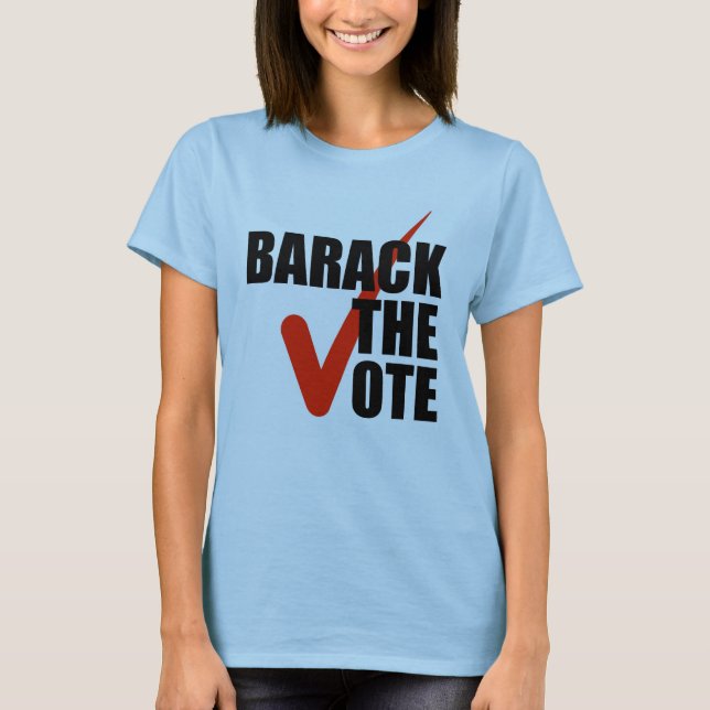 Camiseta Barack o voto (Frente)