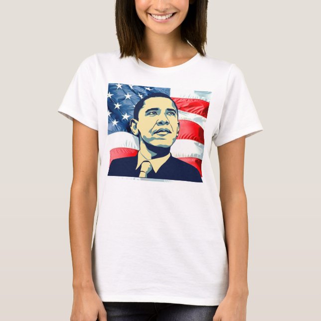 Camiseta Barack Obama (Frente)
