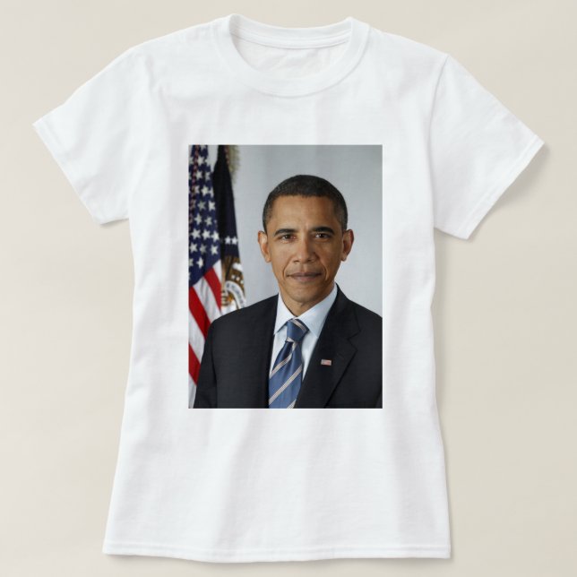 Camiseta Barack Obama (Frente do Design)