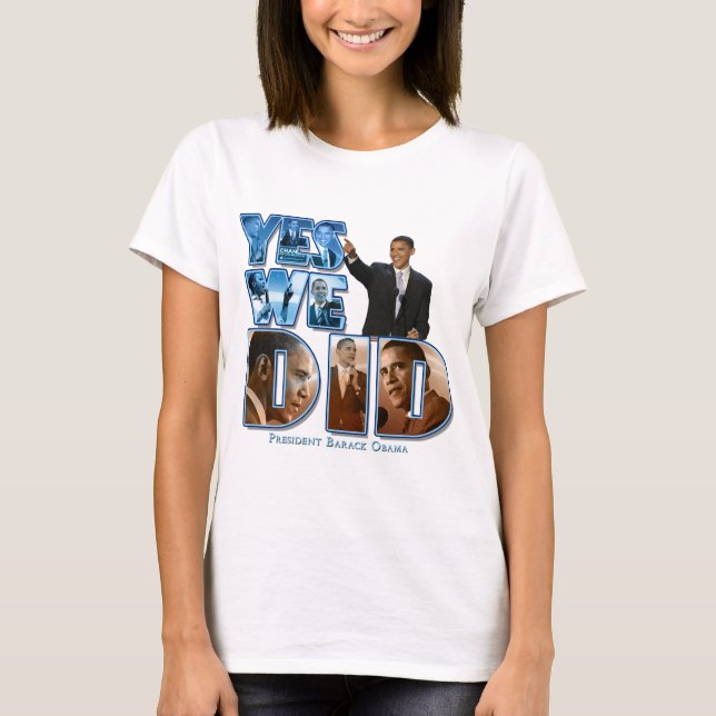 Camiseta Barack Obama (Frente)
